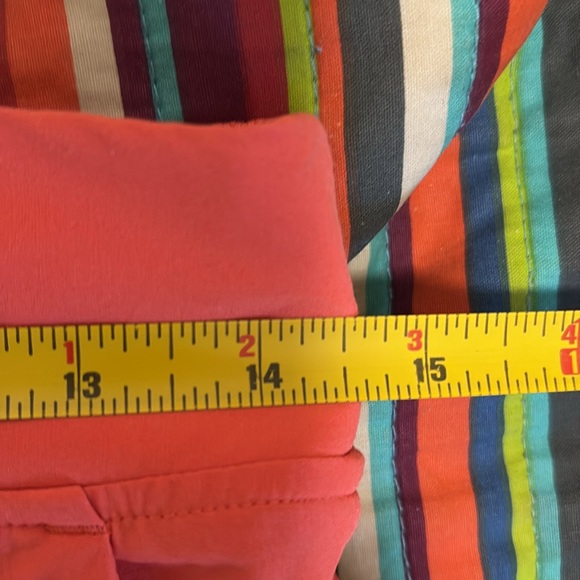 Athletic vibrant, orange Brooklyn ankle pants size 2 fast shipping - Picture 7 of 13